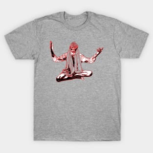 Lotus pose Yoga  Man Serenity Calm Mindfulness Meditation T-Shirt